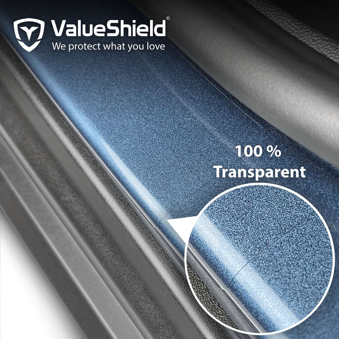 Einsteigsleistenschutz (alle Türen) passend für BMW 7er & M7 F01 2008-2015 (5-Türer Limousine)