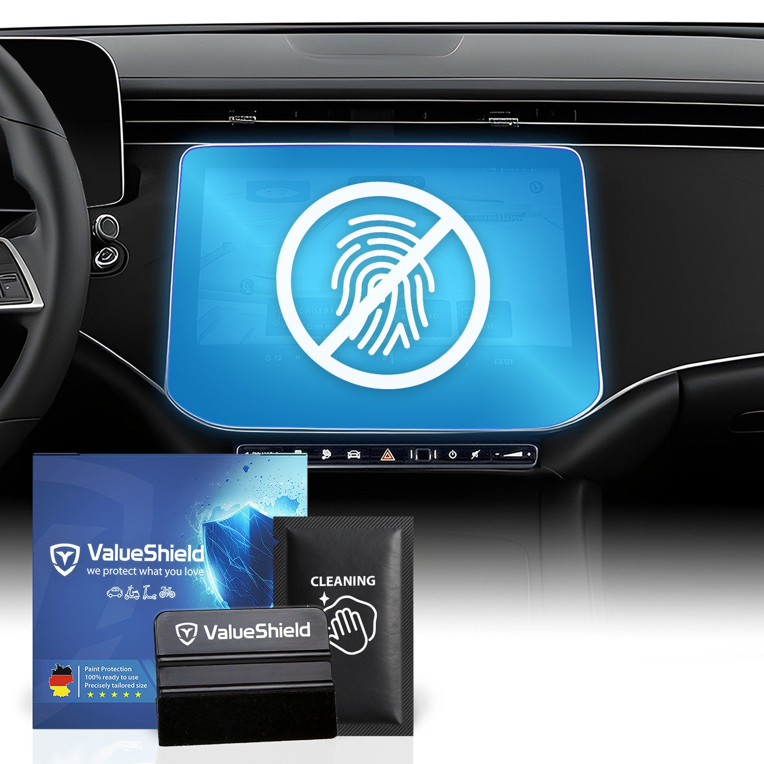Anti-Fingerprint Displayschutzfolie passend für Mercedes E-Klasse W214 2023-2030 (5-Türer Limousine)