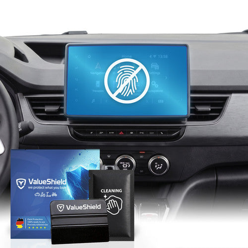 Anti-Fingerprint Displayschutzfolie passend für Nissan Primastar / NV300 2015-2026 (5-Türer Kleinbus)