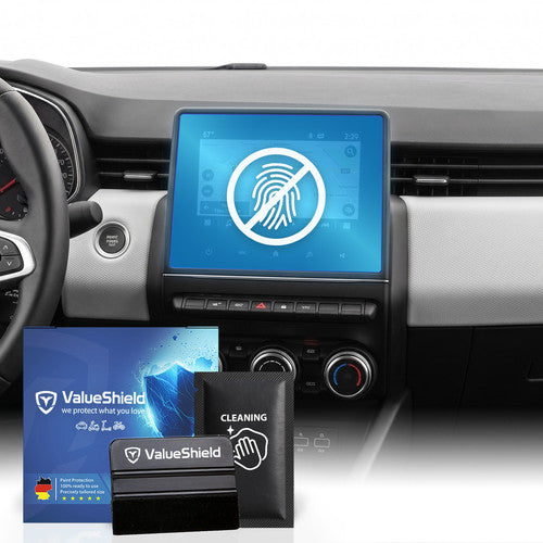 Anti-Fingerprint Displayschutzfolie passend für Renault Clio 5 2019-2025 (2/4-Türer Kompakt)